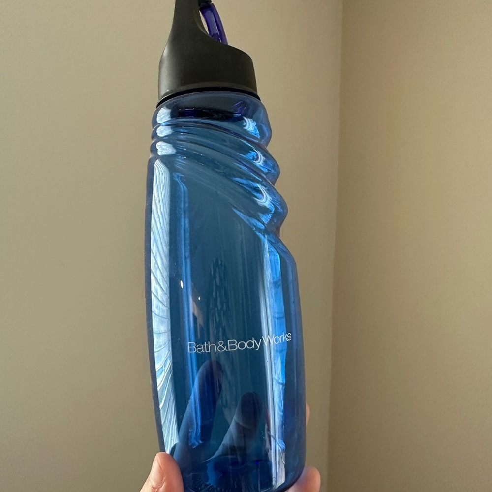 Bath & Body Works Blue Water Bottle